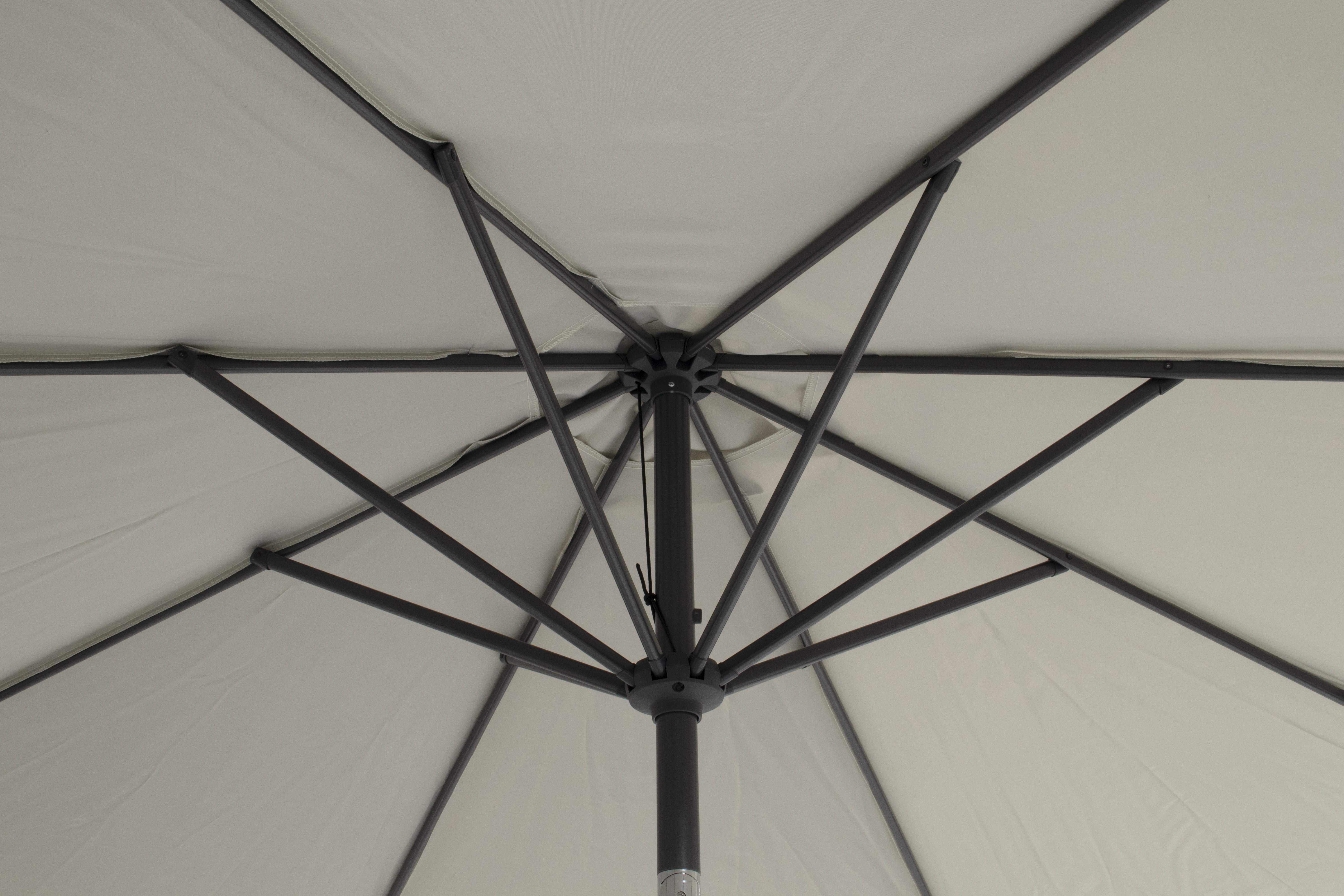 Hartman Sonnenschirm Sunline 300 cm, Grau