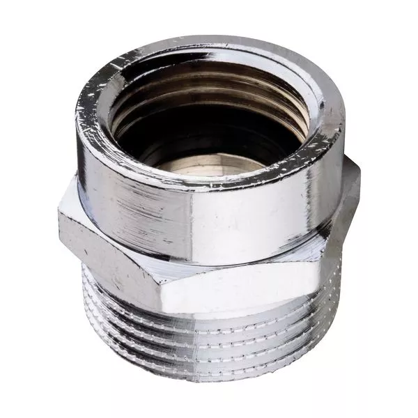 Reduzierstück 3/4"Ax1/2"IG chrom