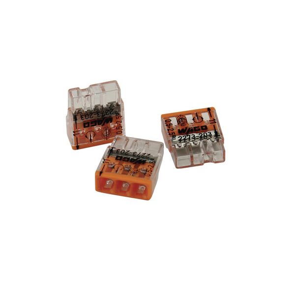 Dosenklemme Compact 3f 0,5-2,5mm² 3 St-