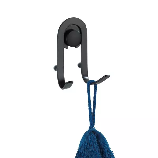 Wandhaken Classic Plus schwarz 2er