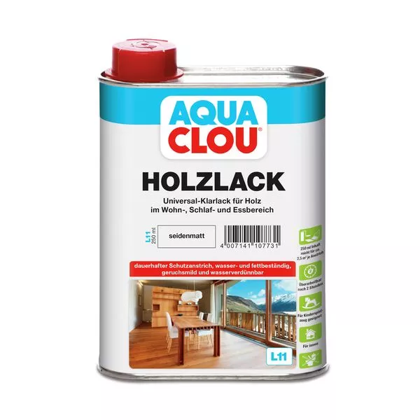Holzlack Aqua SDM. L11 250ml Clou