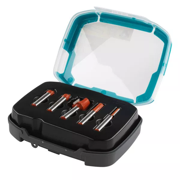 HM Nutfräser in Holzbox 5-tlg.