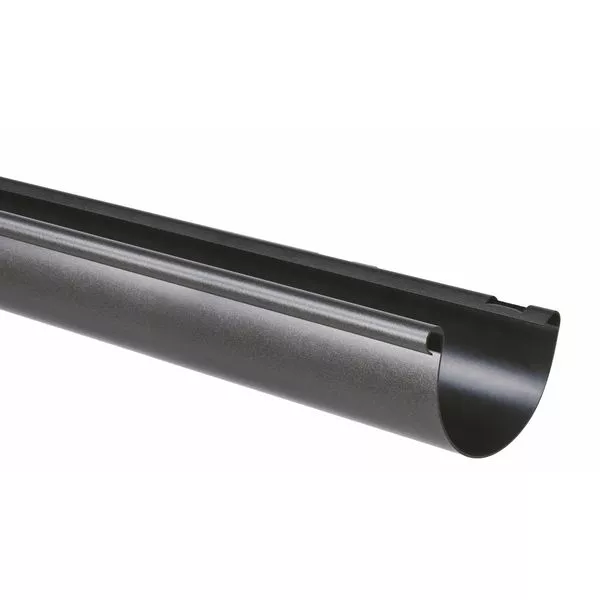 Dachrinne 75 2.00 Anthrazit-Metallic halbrund