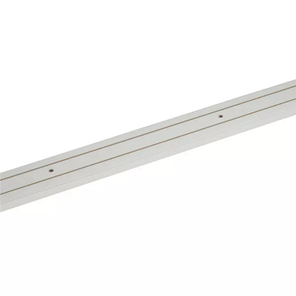 Vorhangschiene 2-läufig weiß 210cm