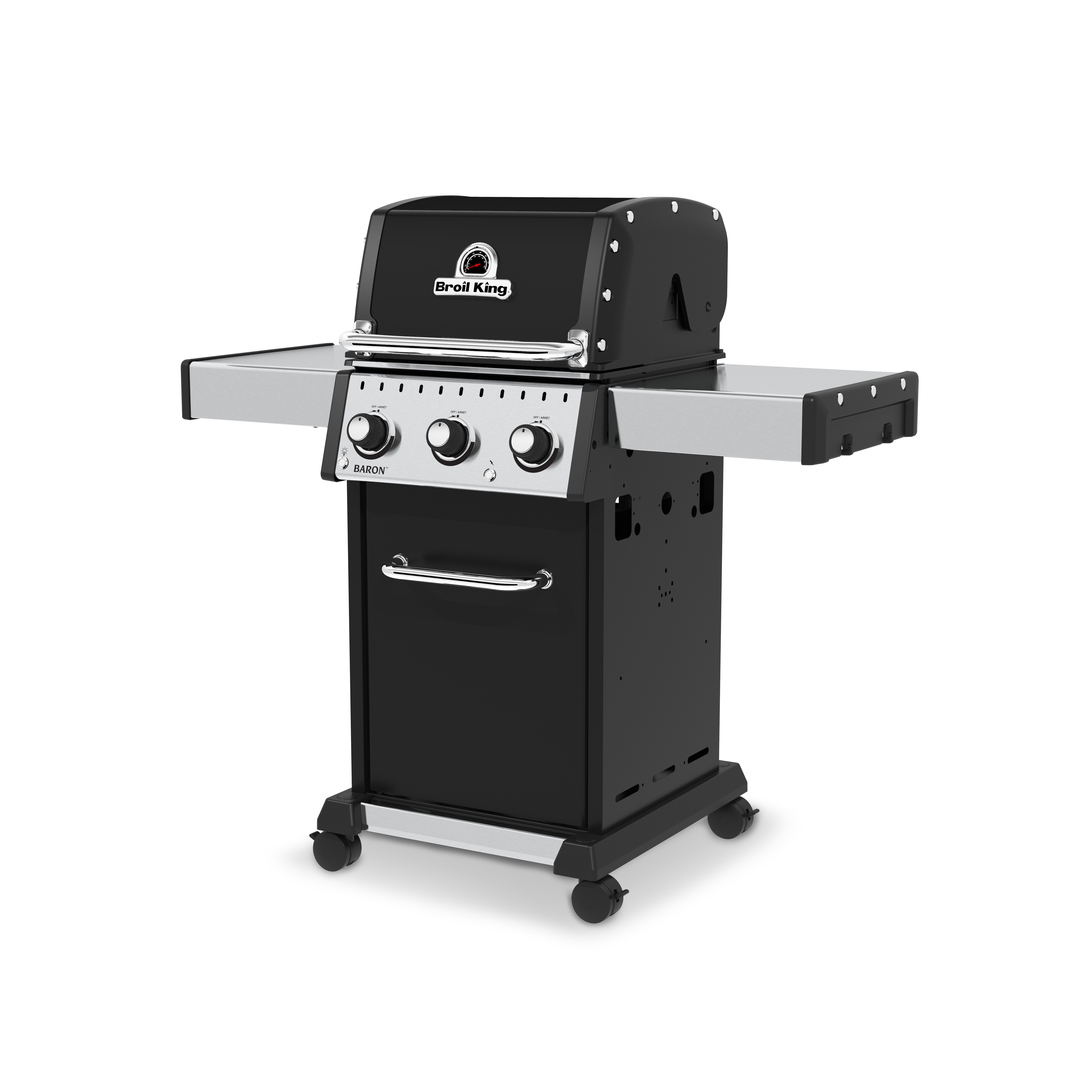 Broil King Baron 320, Gasgrill, Schwarz