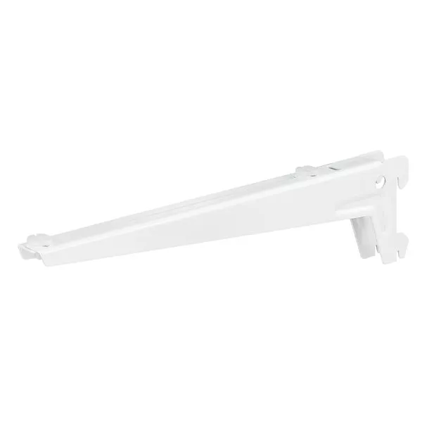 Winkelträger mit Clip weiß 380x50 mm Li/Re