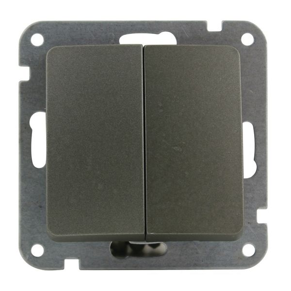 Serienschalter platin Monaco Serie 204