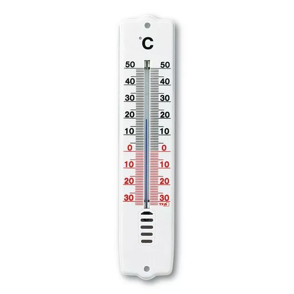 Thermometer Kunststoff weiß
