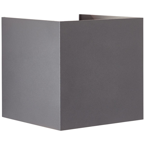 Außenwandleuchte Hilly LED 6,5W dunkelg. Metall/Glas 700lm 3000K dunkelgrau