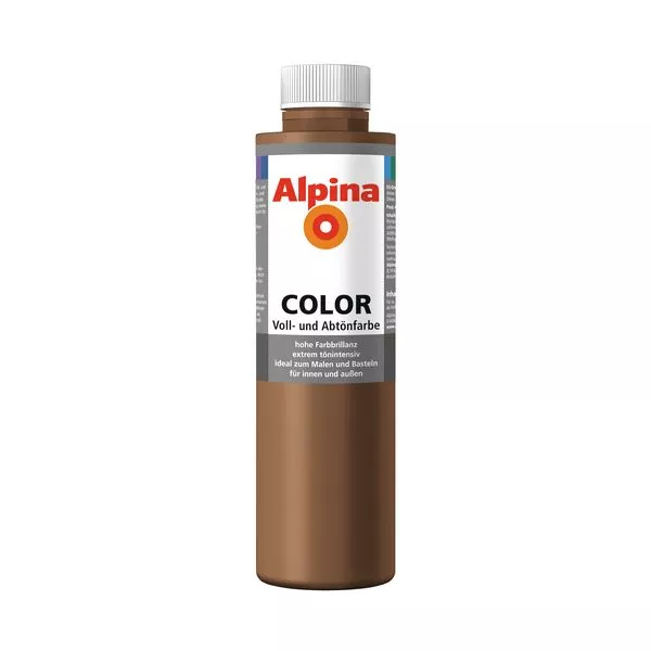 Abtönpaste Alpina Color CandyBrown 750ml