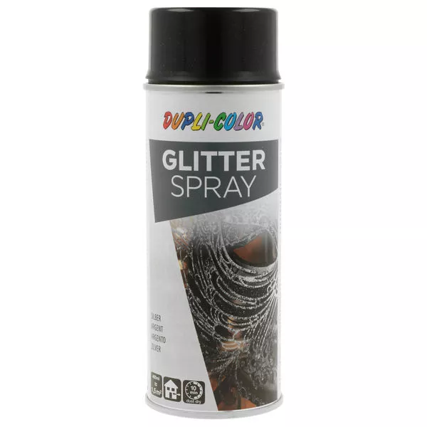 Sprühlack glitter silber transp. 400ml DUPLI-COLOR