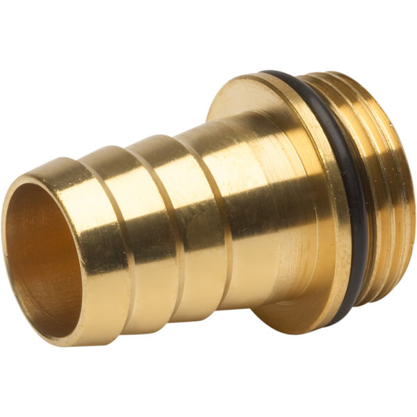 Tülle mit Bund &O-Ring 3/4"xR 3/4"