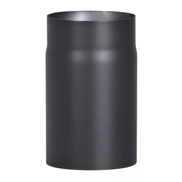 Rauchrohr Ø150, 250 mm, 2 mm, schwarz UHT Hydro Lack