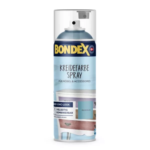 Bondex Kreidefarbe mildes blau 400ml Spray