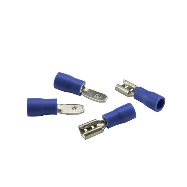 Steckverbind.-Set 2,5mm² 4,8x0,8mm 20tlg