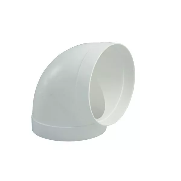 Rohrbogen 100 90° weiss