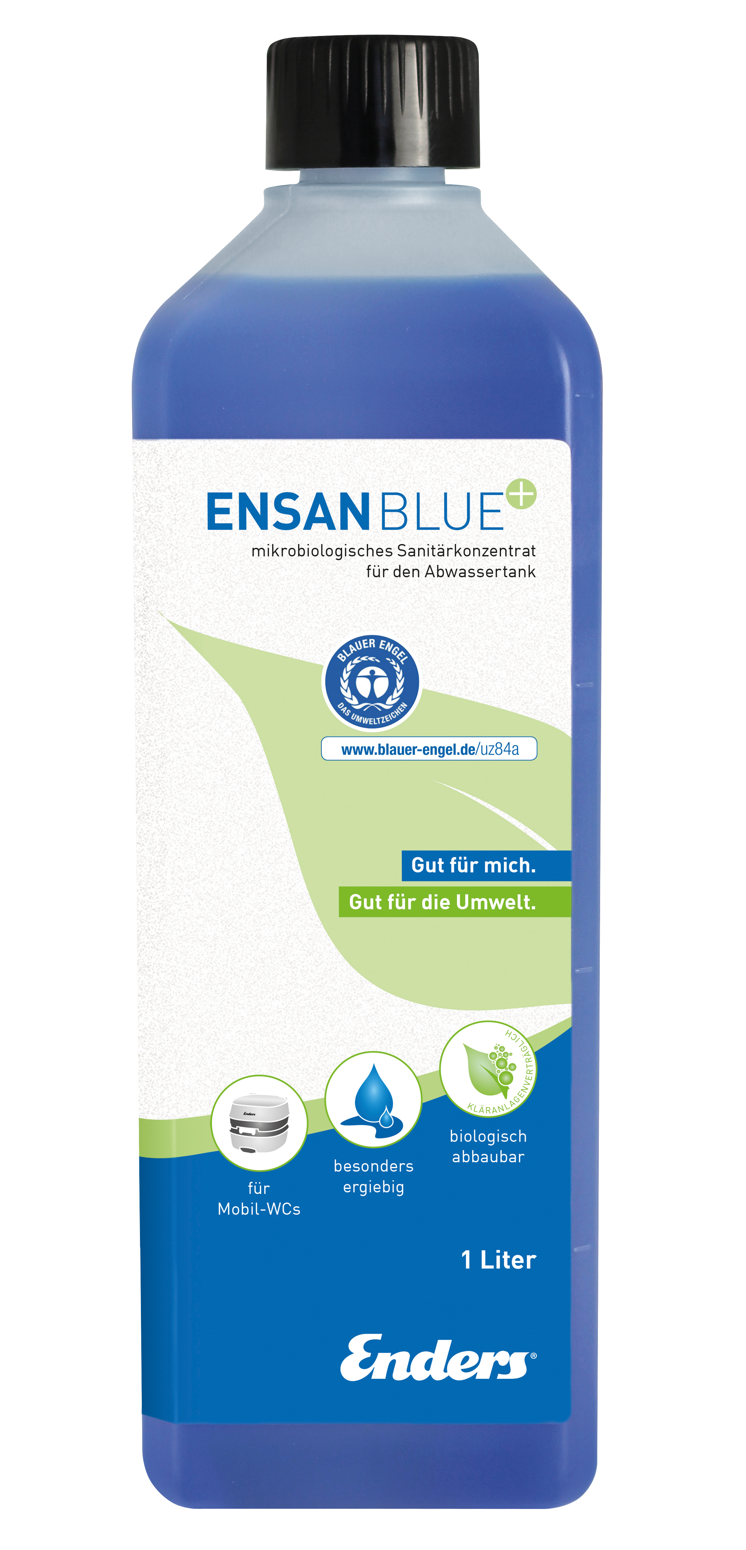 Enders Sanitärflüssigkeit Ensan Blue+, 1 Liter
