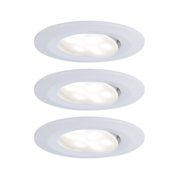 Einbauleuchte Calla LED 3x550lm weiß schwenkbar 5,5W