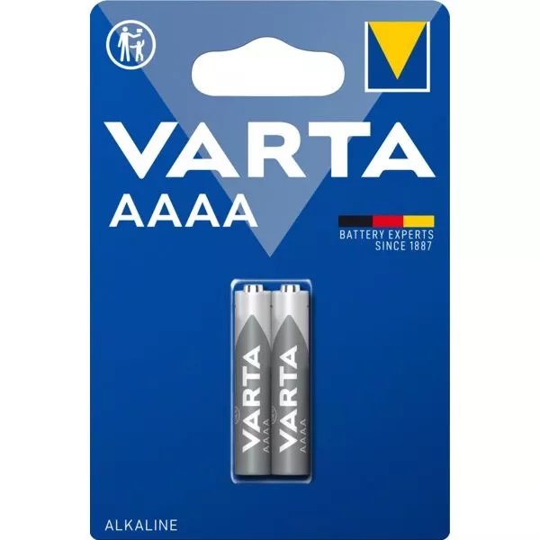 Batterie Elec. LR61 AAAA Z/A-M 2er Varta im Blister Zink/Alkali-Mangan