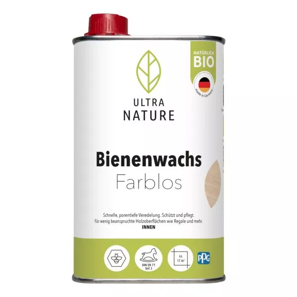 Ultra Nature Bienenwachs farblos 0,5L