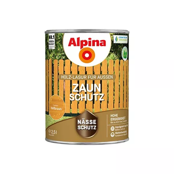 Zaun-Schutz hellbraun 2,5L