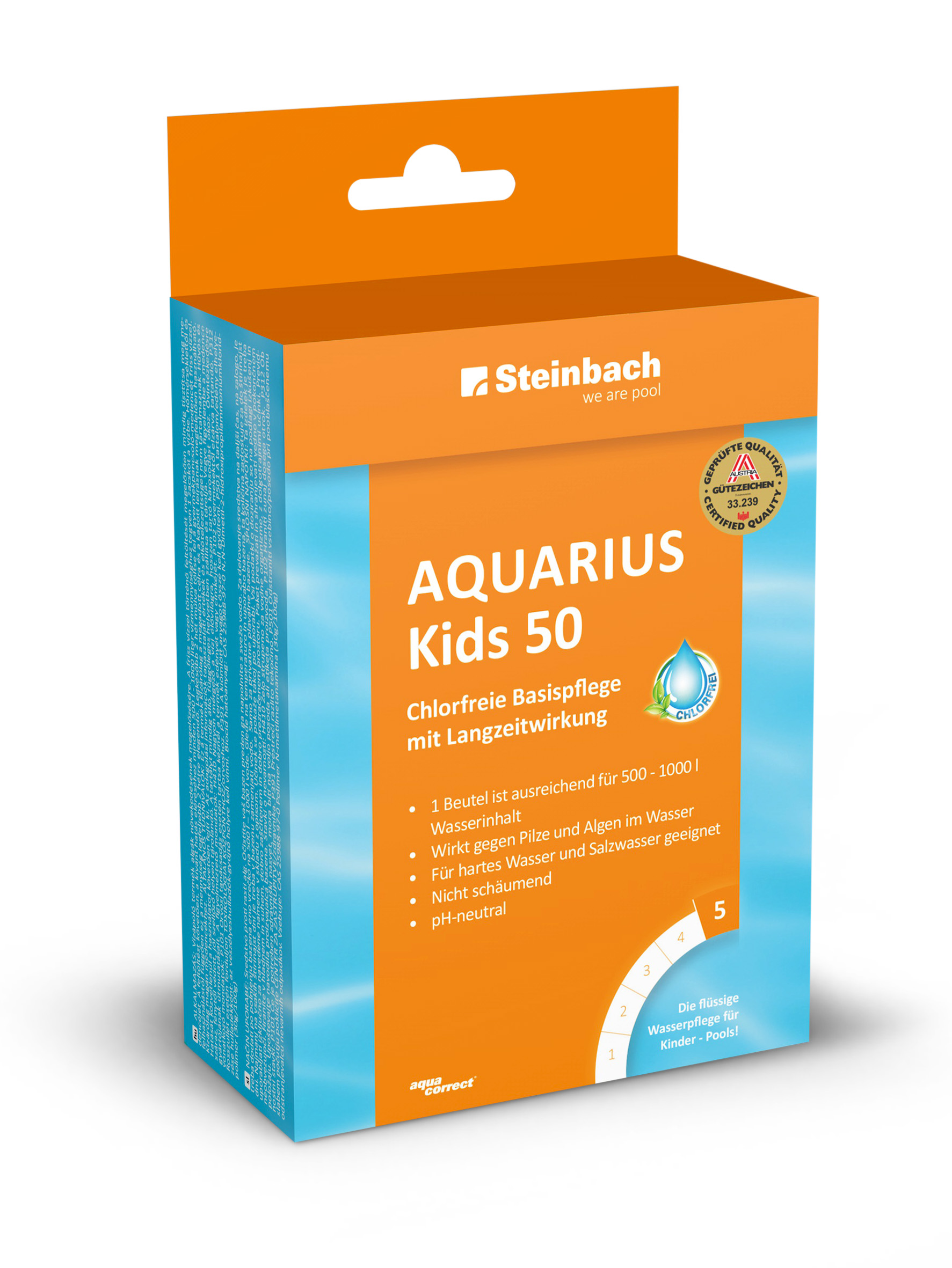 Steinbach Aquarius Kids 50, 5x50 ml Beutel