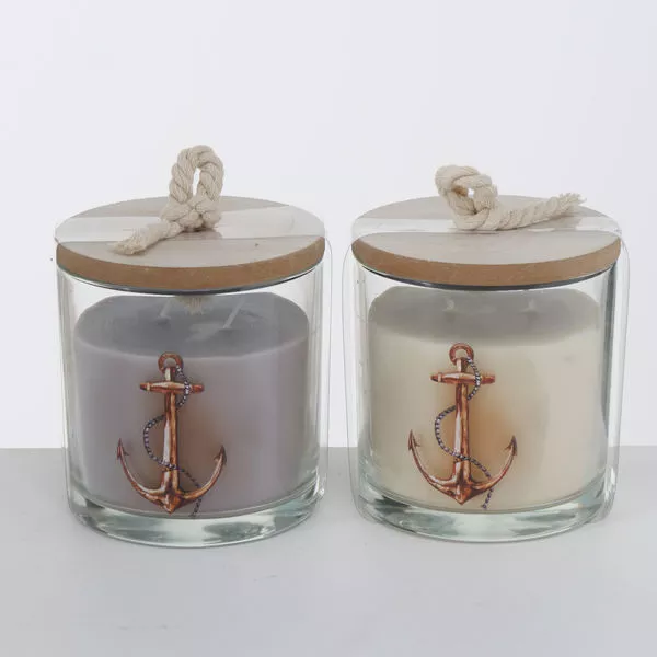 Kerzentopf Many 2s. Fbm. H11xD10cm Materialmix