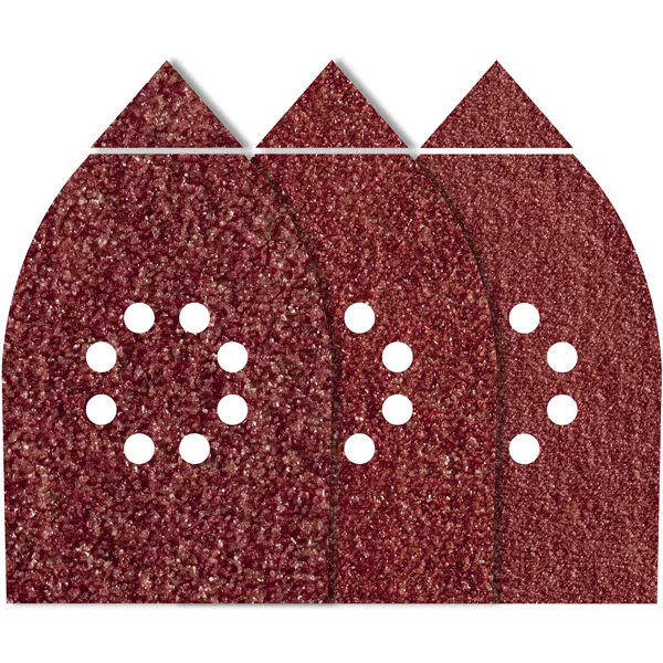 Haftschleifblätter-Set 6-tlg. 107x142mm