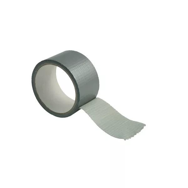 Klebeband Gewebe 10 m silber