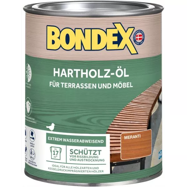 Bondex Hartholz-Öl Univer. Meranti 0,75L