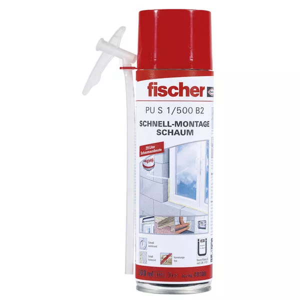 Schnellmontageschaum PU S1/500 B2 500ml Standardqualität