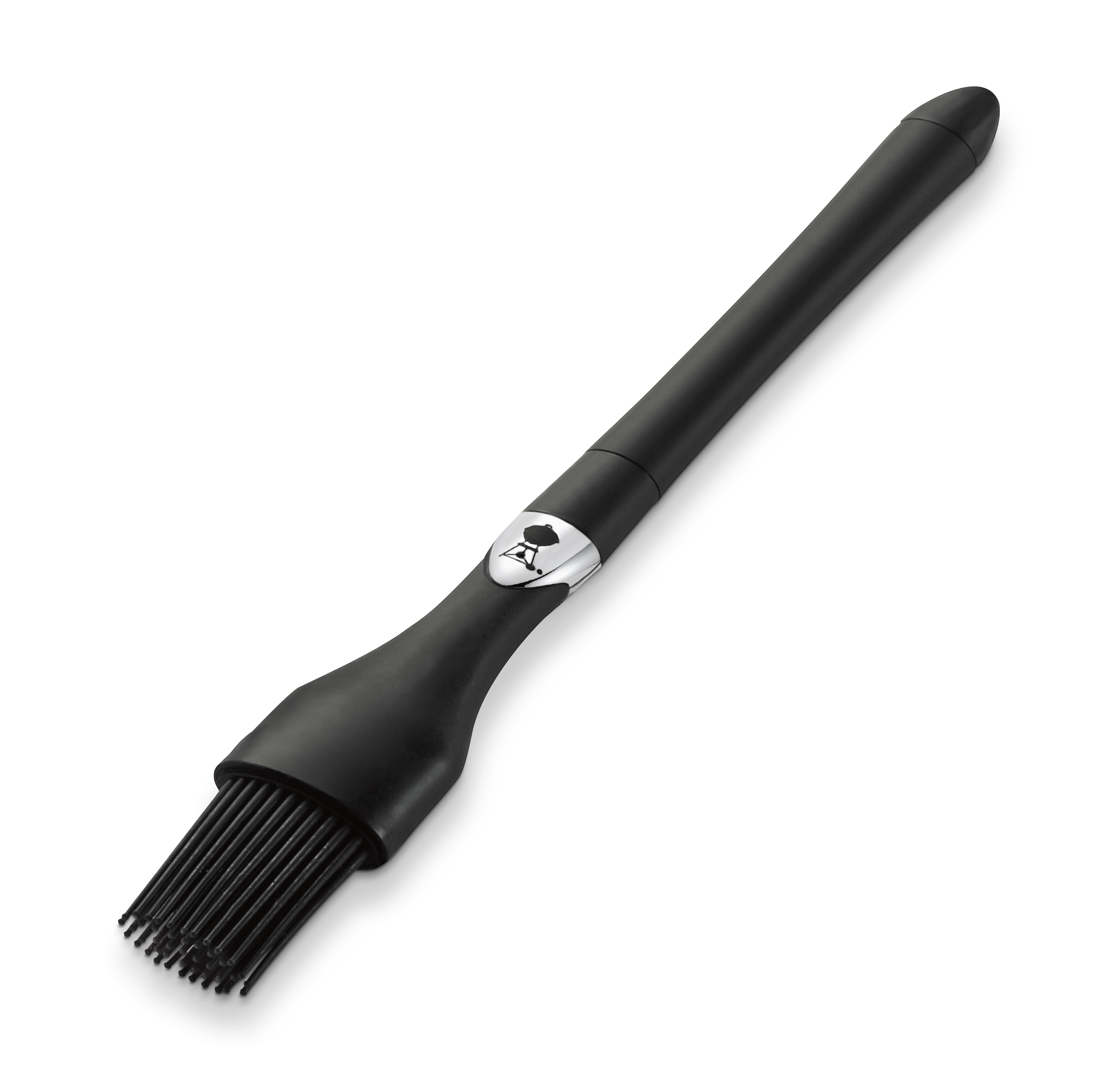 Weber Marinierpinsel mit Silikonborsten, Schwarz