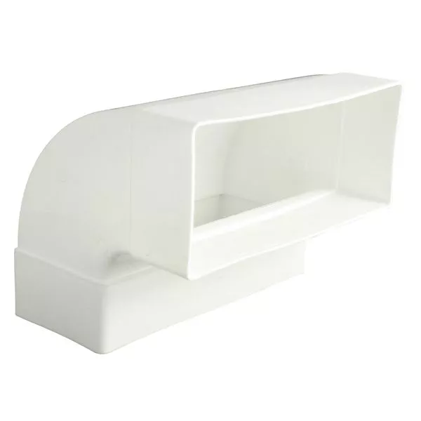 Flachkanal 220 BOGEN Senkrecht