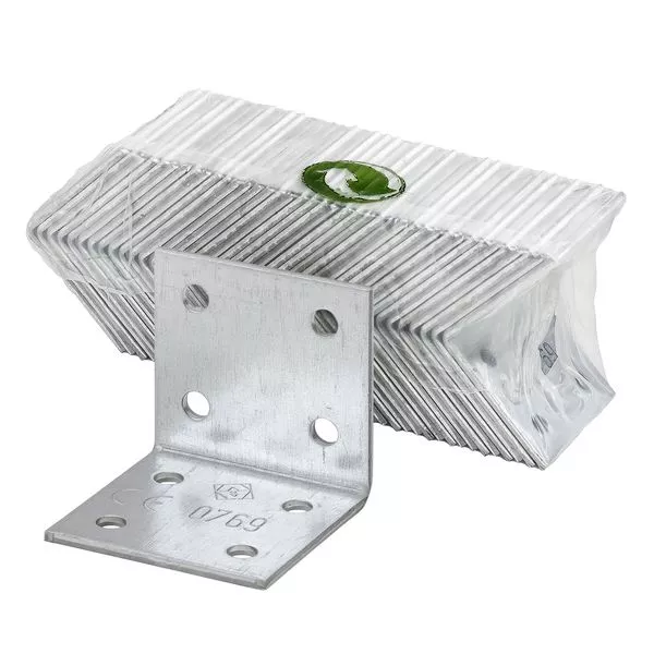 Winkelverbinder verz. 50x50x40x2,0 mm (40 Stück)