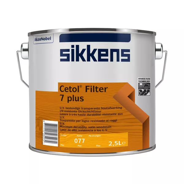 Cetol Filter 7 Plus teak 2,5L Sikkens