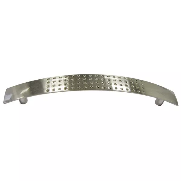 Möbelgriff Zamak Edelstahleffekt 128 mm