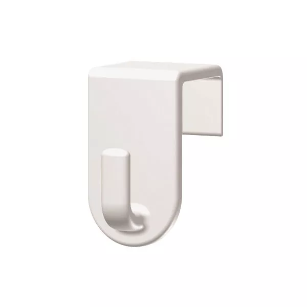 Fenster- und Türhaken weiß 2St.