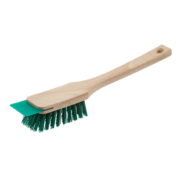 Rasenmäherbürste Holz