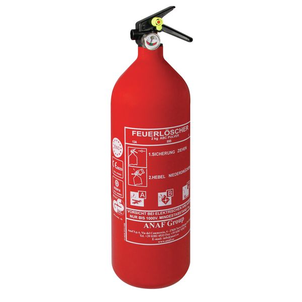 Feuerlöscher 2kg DIN EN3
