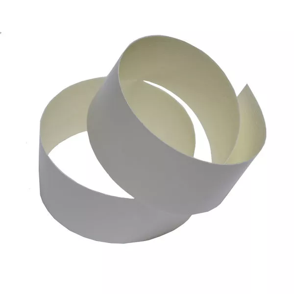 Kantenuml. 5mx40mm bügelb. weiss