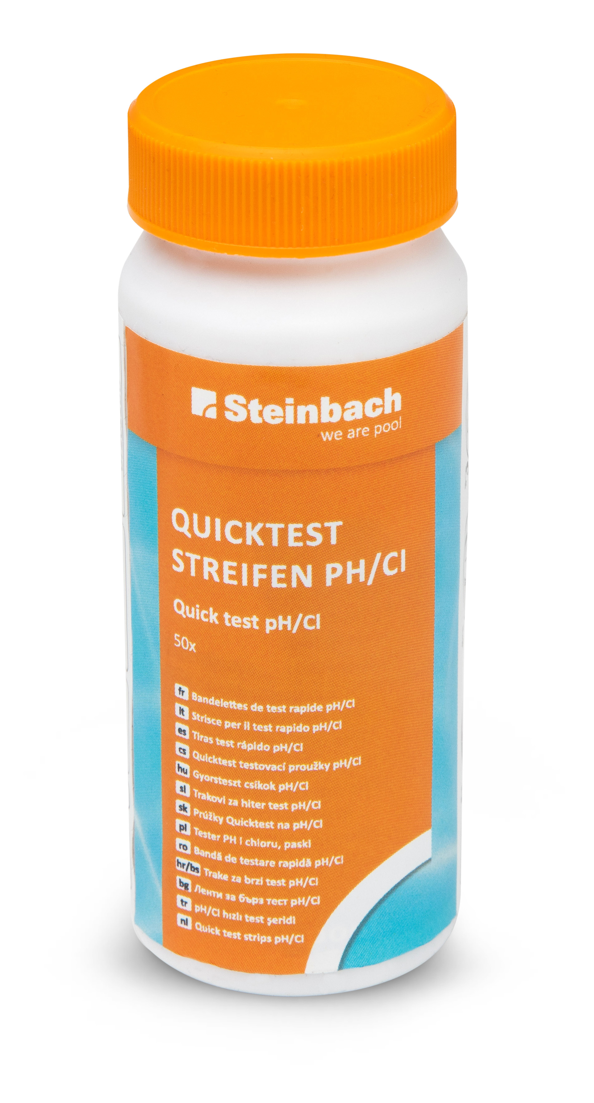 Steinbach Quicktest-Streifen pH/ Cl, 50 Stk.