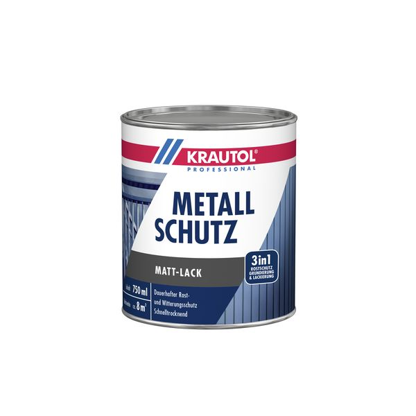 Metallschutzlack matt dunkelgrün 0,75l