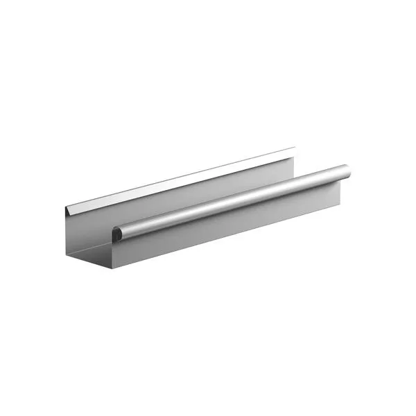 Kastenrinne NW 75 10-tlg. Alu-natur 2 m