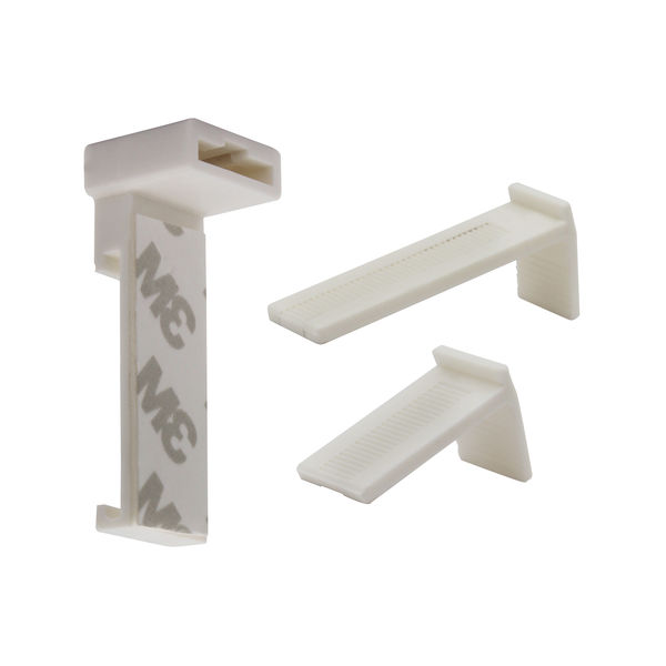 Klemmträger-Set Kunststoff verstellbar 10-24mm+23-42mm