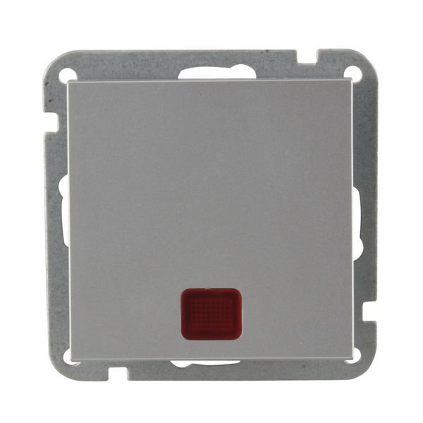 Kontroll-Wechselschalter Melbourne S703 silber