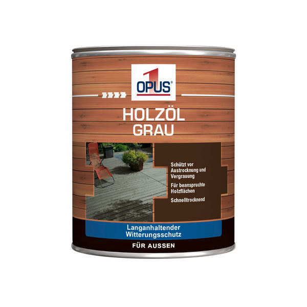OPUS1 Holzöl grau 750ml