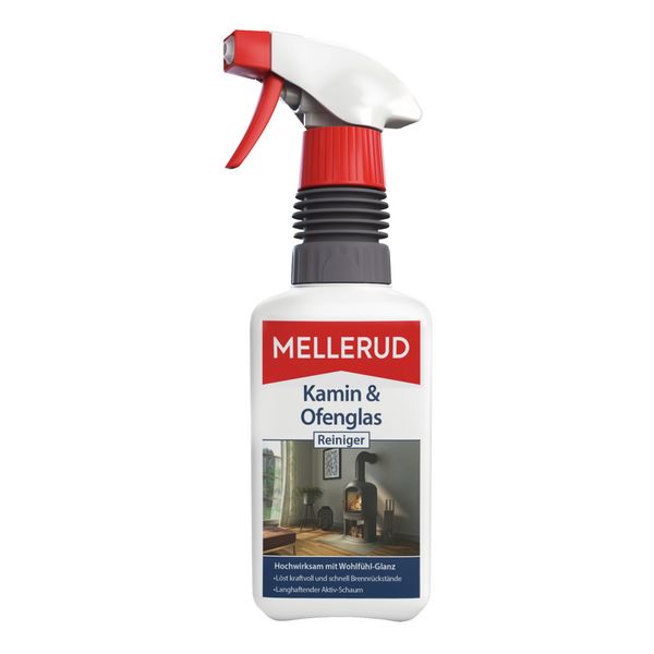 Kamin und Ofenglas Reiniger  0,5L Sprühpistole