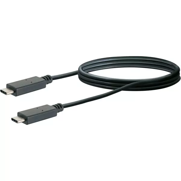 Adapter Multi USB 3.1 Kabel 3.1C Stecker 3.1C Stecker, 1m schwarz