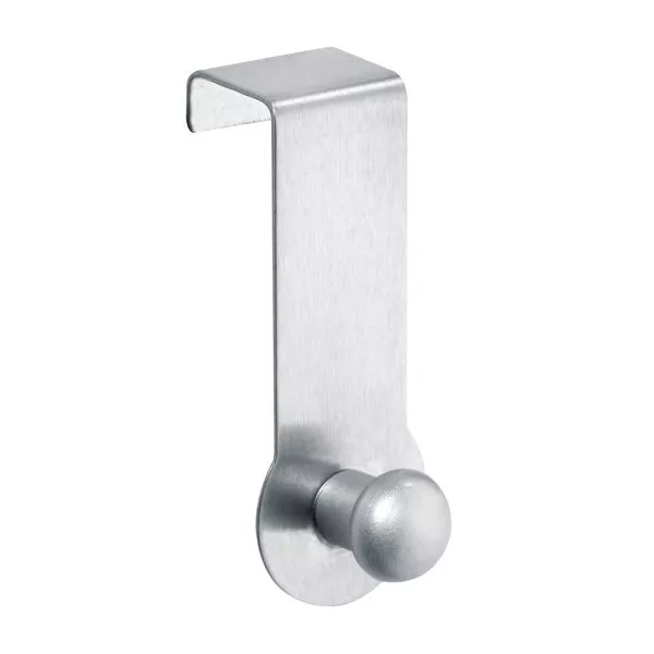 Türhaken 2 Haken Edelstahl 2,5x8x2,3 cm (2 Stück)