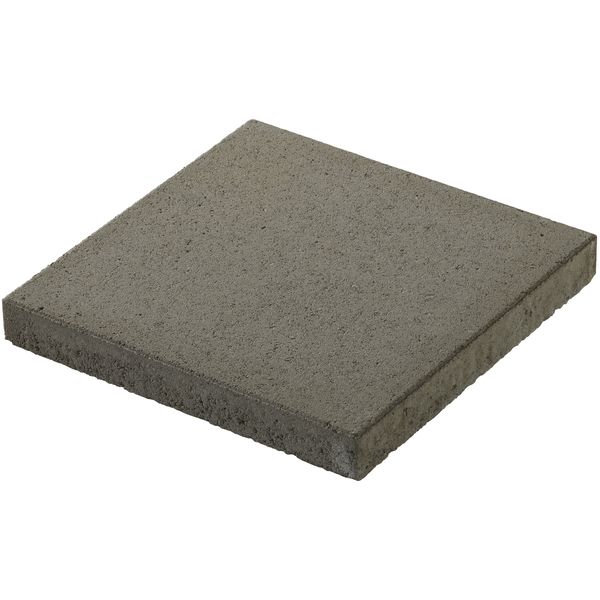 Gehwegplatte 40x40x5cm grau betonglatt, Fase 2x2mm